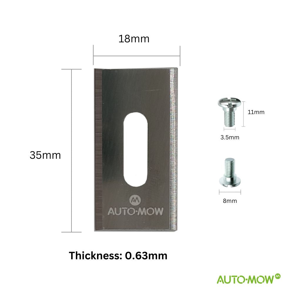 Auto-Mow Husqvarna Endurance Blades (0.63mm), Silver