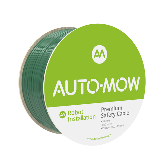 Boundary Wire 6 Gauge AWG Premium Safety Cable (3.8mm Thick) by Auto-Mow - Green