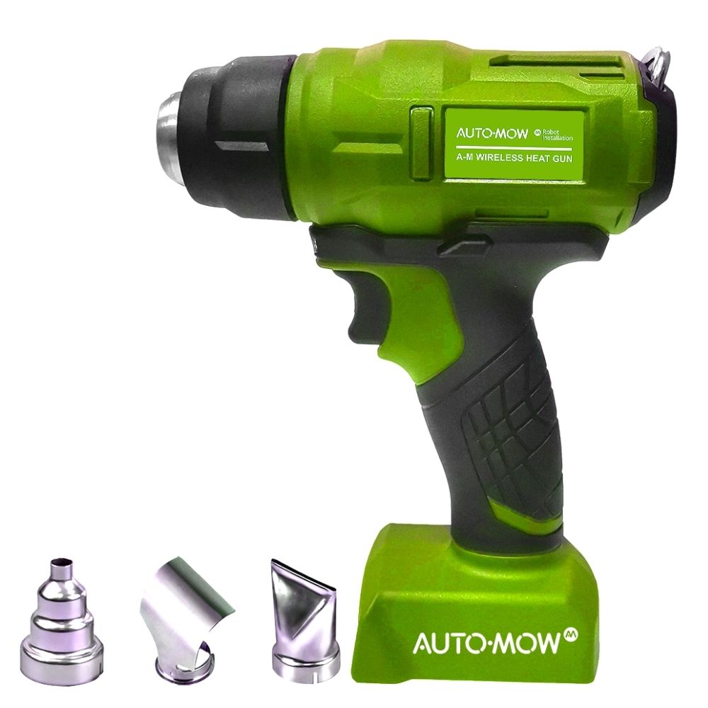 Auto-Mow Portable Cordless Heat Gun, Green