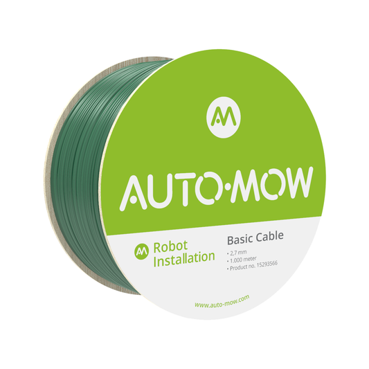 Boundary Wire 9 Gauge AWG Basic Cable (2.7mm Thick) by Auto-Mow - Green