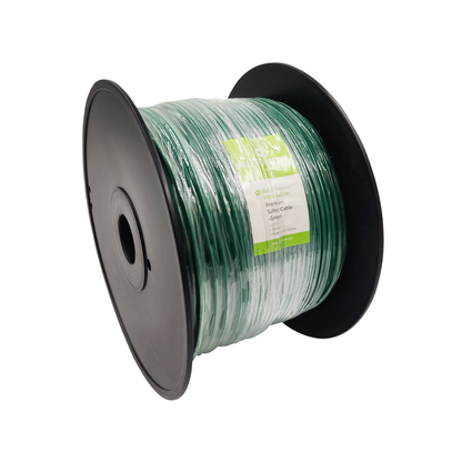 Auto-Mow Boundary Wire 6 Guage AWG Premium Safety Cable (3.8mm Thick), Green