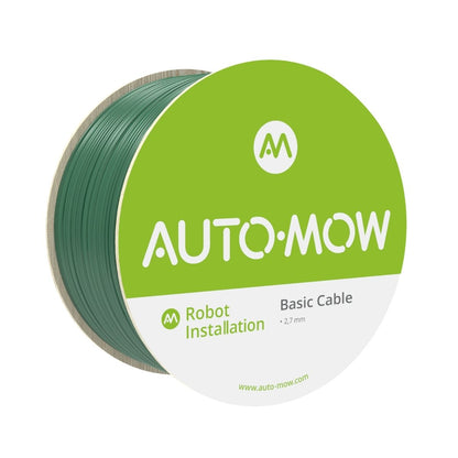 Boundary Wire 9 Gauge AWG Basic Cable (2.7mm Thick) by Auto-Mow - Green